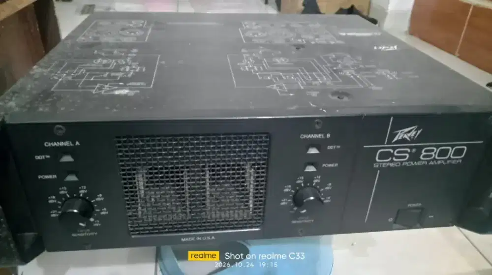 Amplifier beserta Speaker