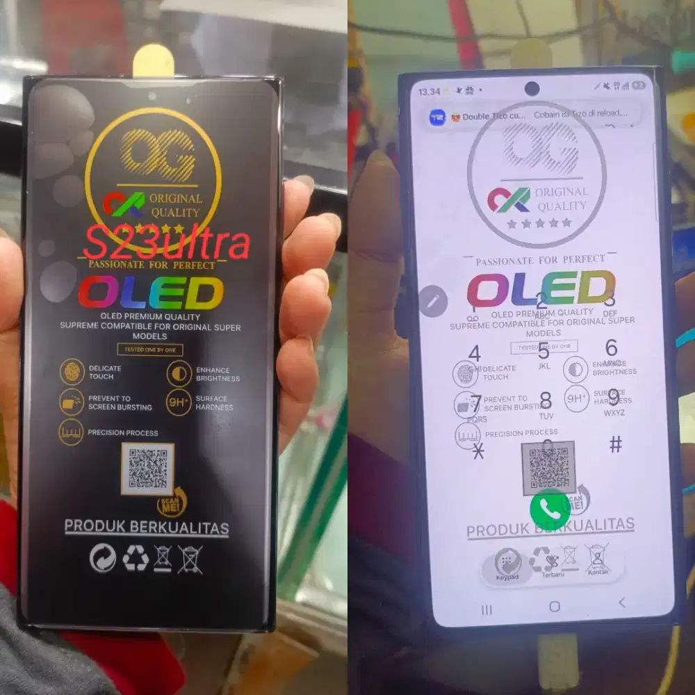 LCD SAMSUNG S23 ULTRA OLED GRATIS PASANG