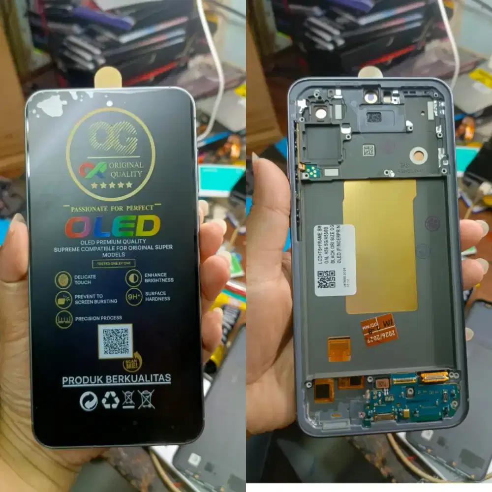 LCD SAMSUNG A56 OLED GRATIS PASANG