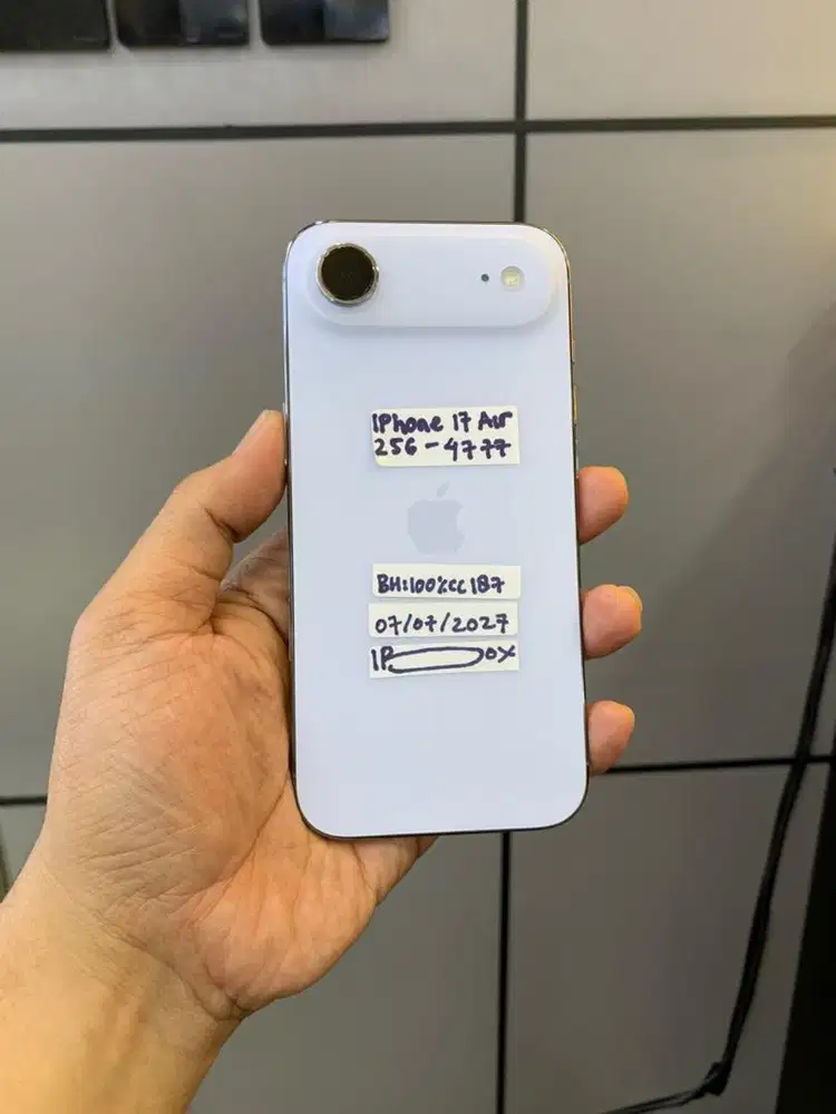 Iphone Air 256 Gb Skyblue Resmi ibox Masih Garansi panjang