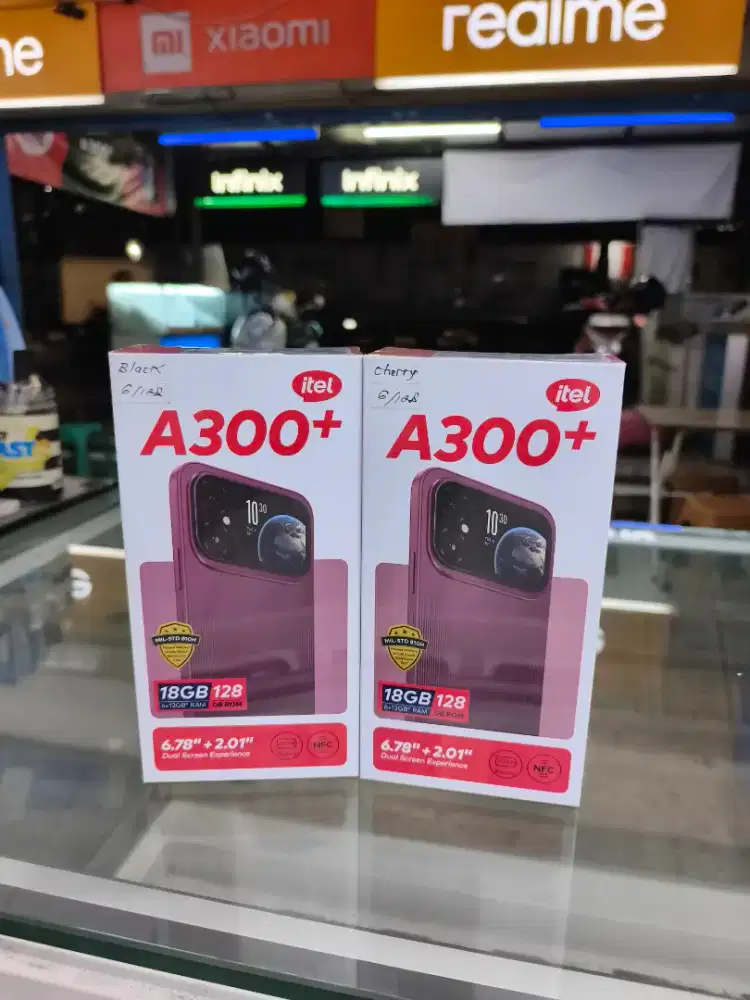 TERBARU ITEL A300+ 6+12/128 SEGEL PABRIK GARAN SI RESMI COD FREE ONGKR