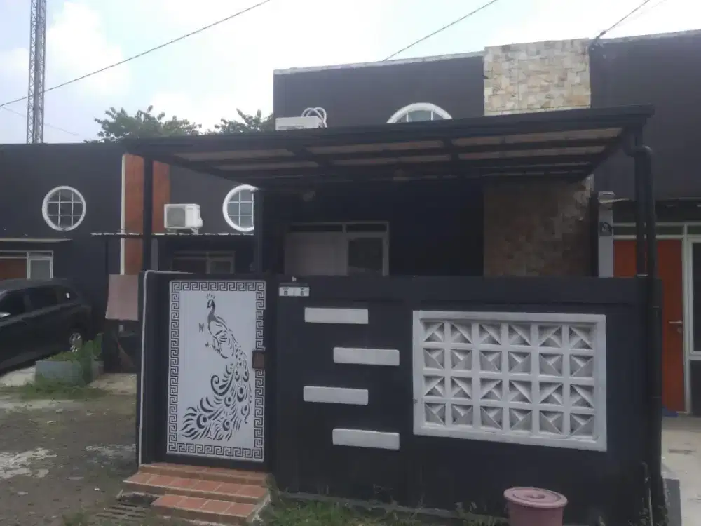 Rumah second dijual 125jt akses mobil Cikaret Cibinong Bogor
