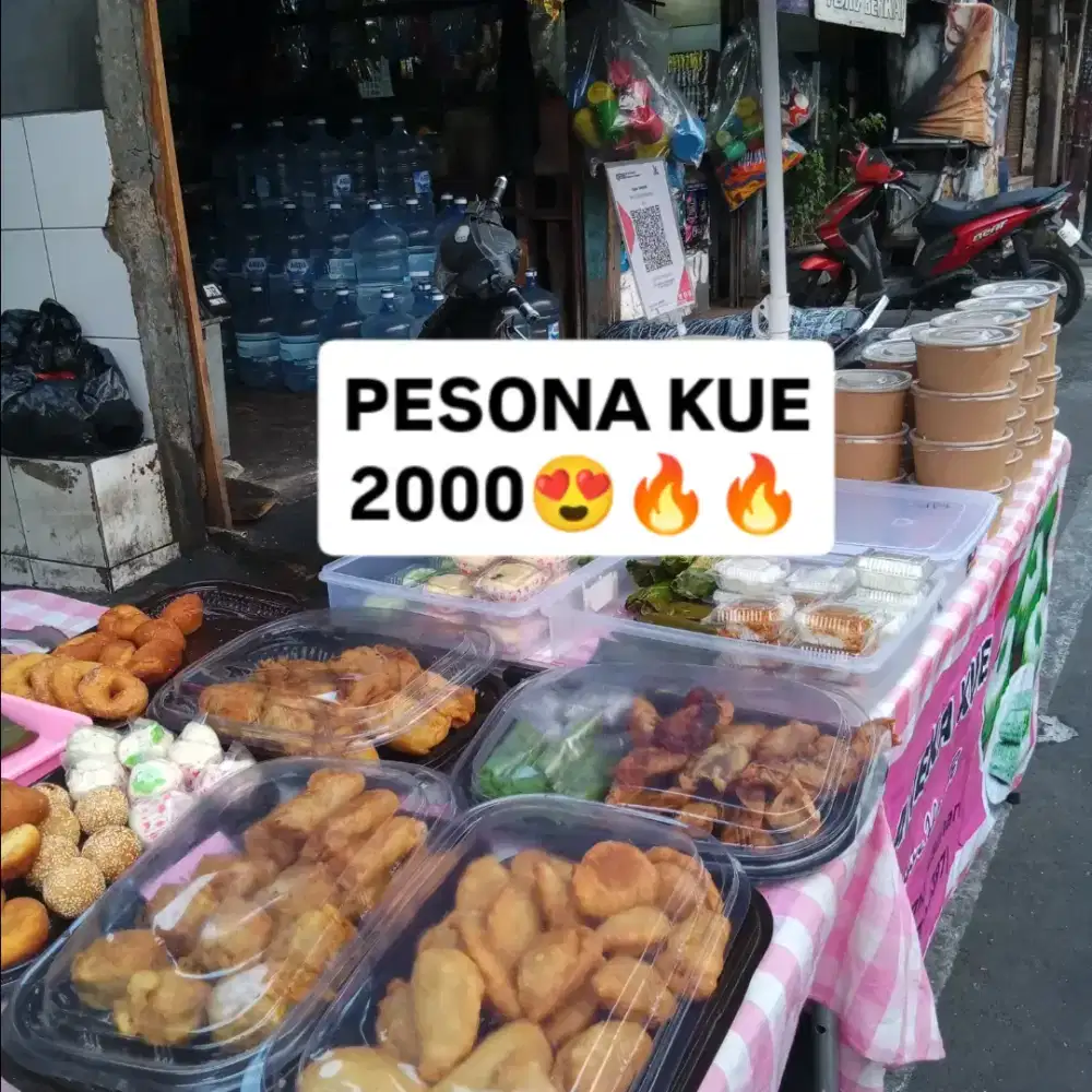 Bantu jaga lapak kue