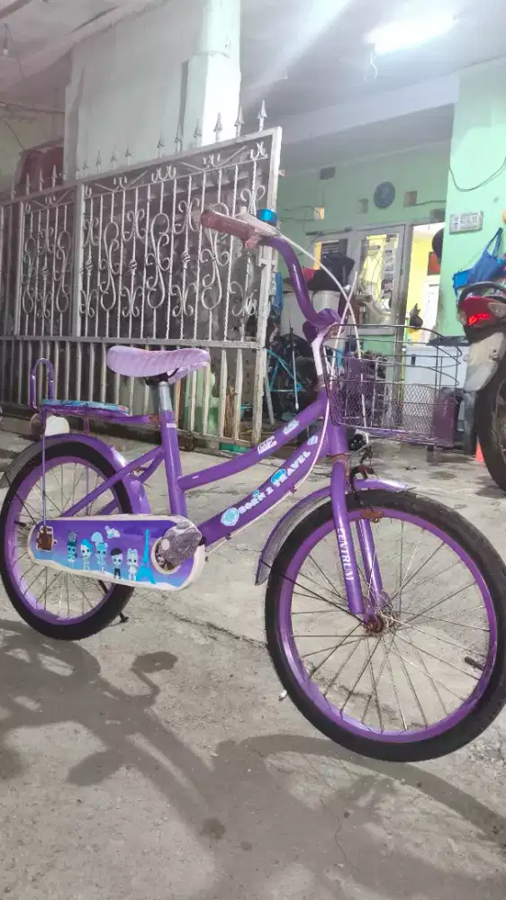 Dijual sepeda mini ring 18 kondisi siap pakai lokasi legok Tangerang