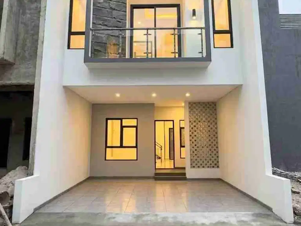 Rumah selangkah akses tol siap huni