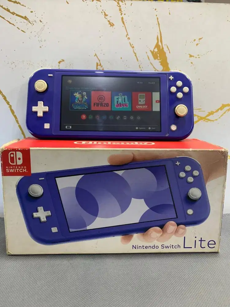 NINTENDO SWITCH LITE PURPLE FULLSET