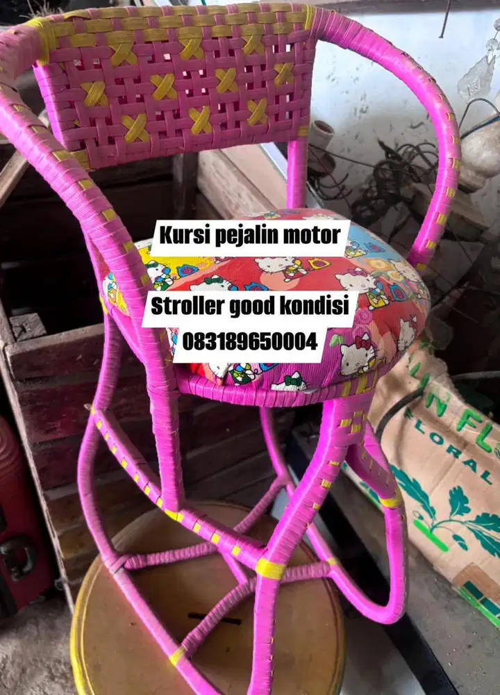 Kursi rotan utk motor
