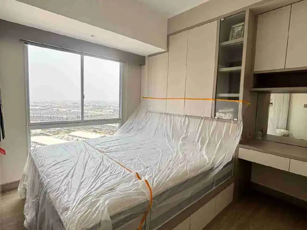 Disewakan Apartemen Tokyo Riverside PIK 2 Tipe 1 Bedroom Full Furnish