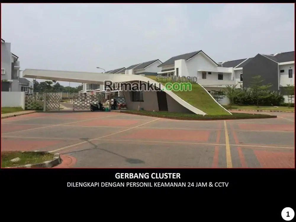 Dijual rumah siap huni di cluster Madrid, Palem Semi, Karawaci