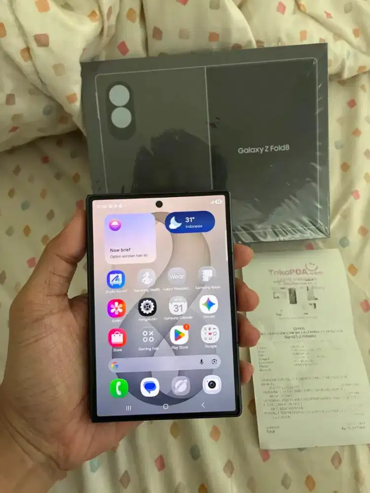 samsung zfold 8,garansi