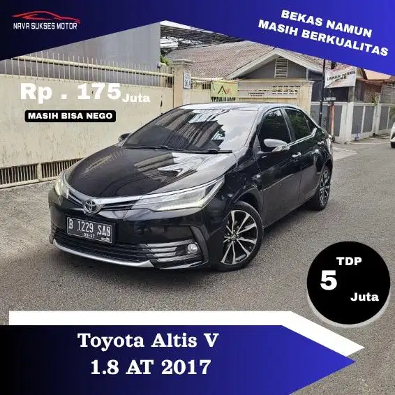 TDP TERMURAH ALTIS V 2017
