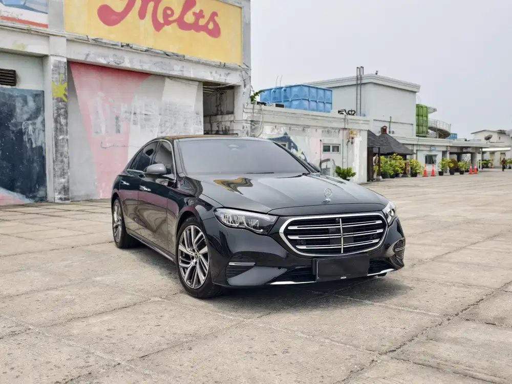 [KM 2.000PERAK]MERCEDES BENZ E200 EXCLUSIVE LINE BLACK 2024 GRESS 202