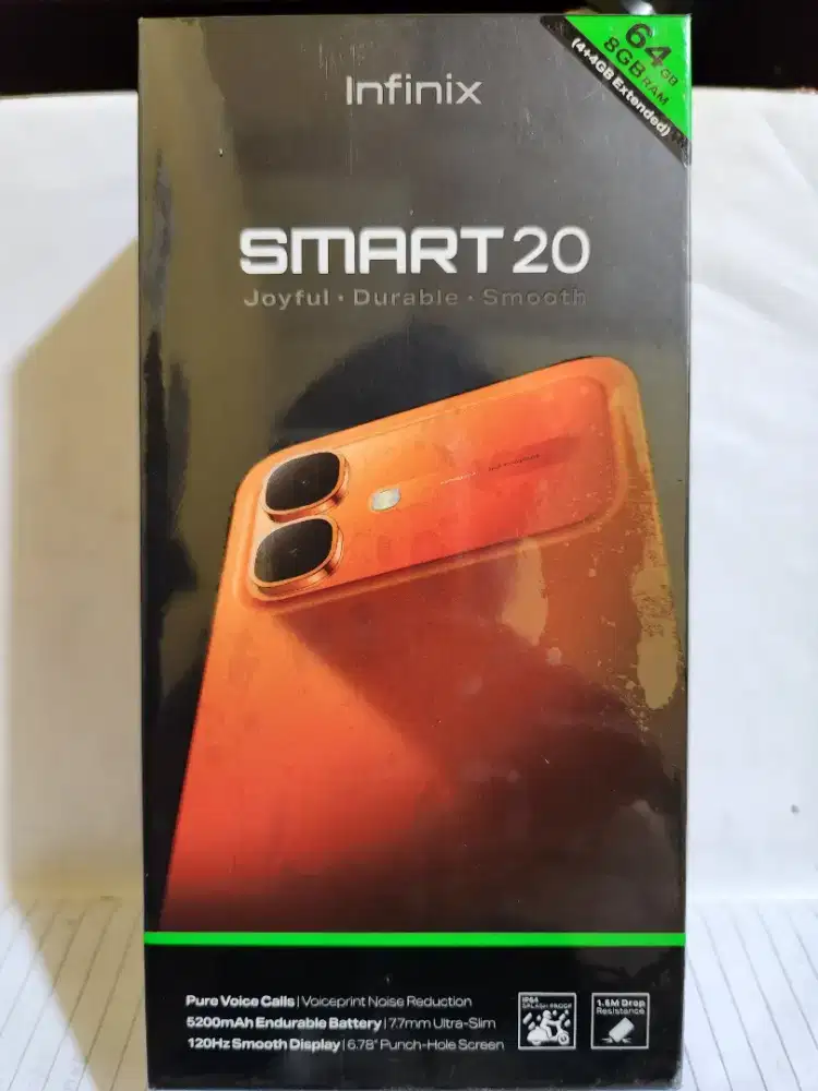 Infinix Smart 20 4/64gb Baru Segel Resmi