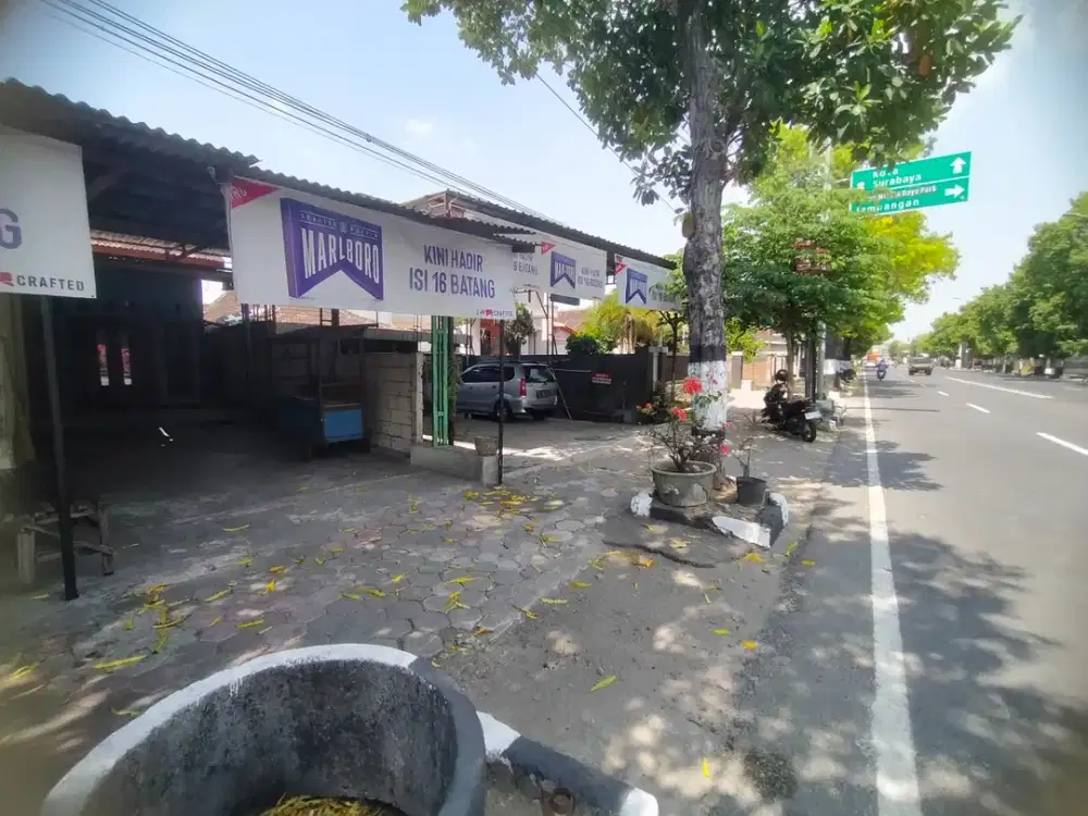 DIJUAL : Tanah & Bangunan Pinggir Jln. Raya Sragen - Solo