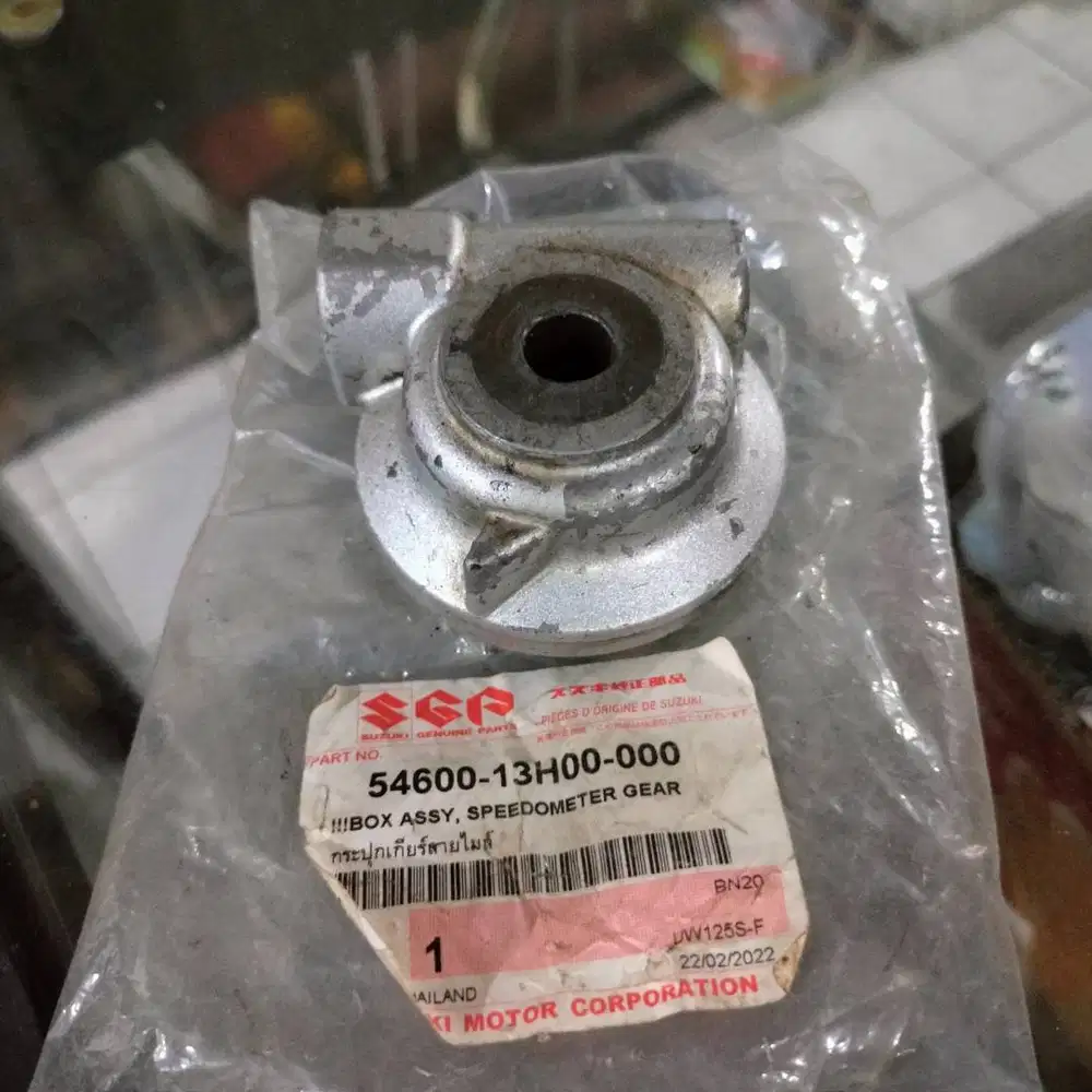 Girbox kilometer Satria 2T Spin Skywave original copotan
