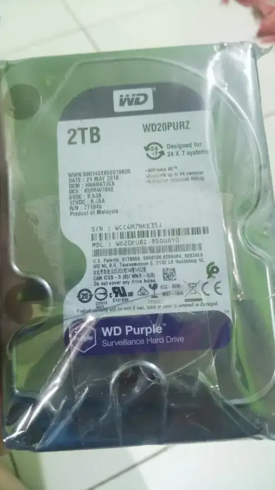 Hardisk Internal 2TB