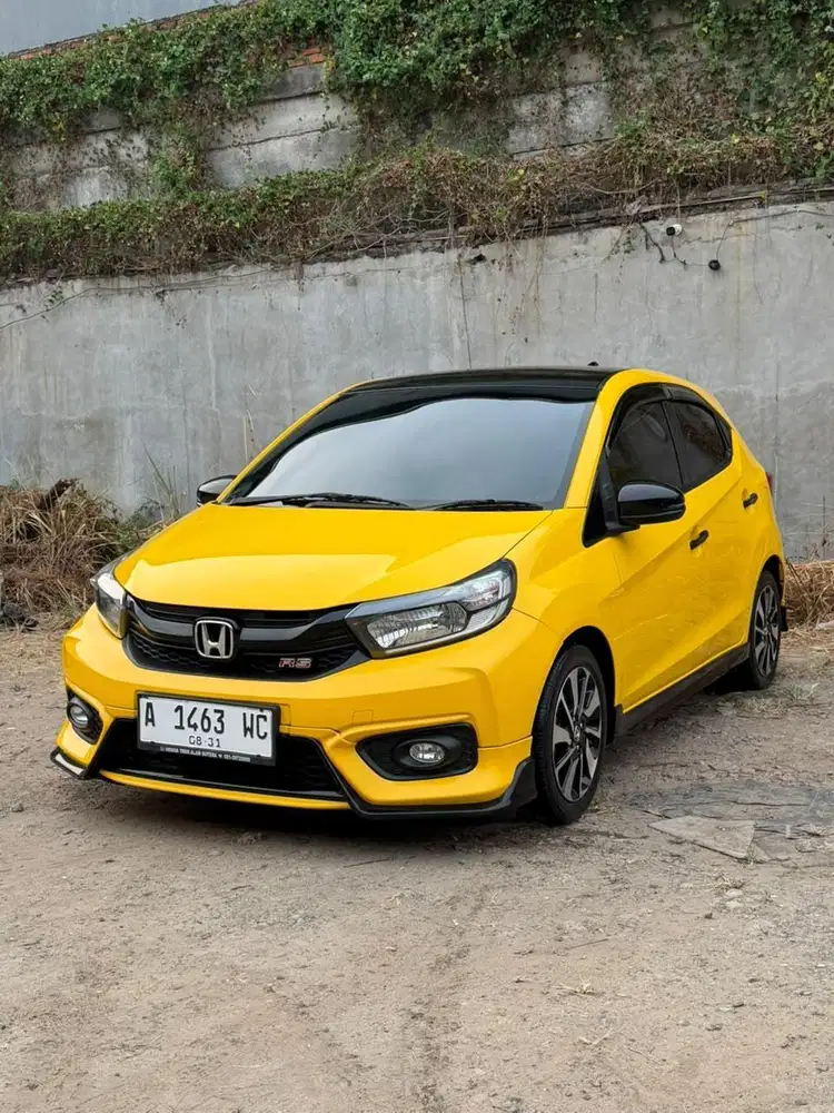 brio RS at matic 2021 kuning km low