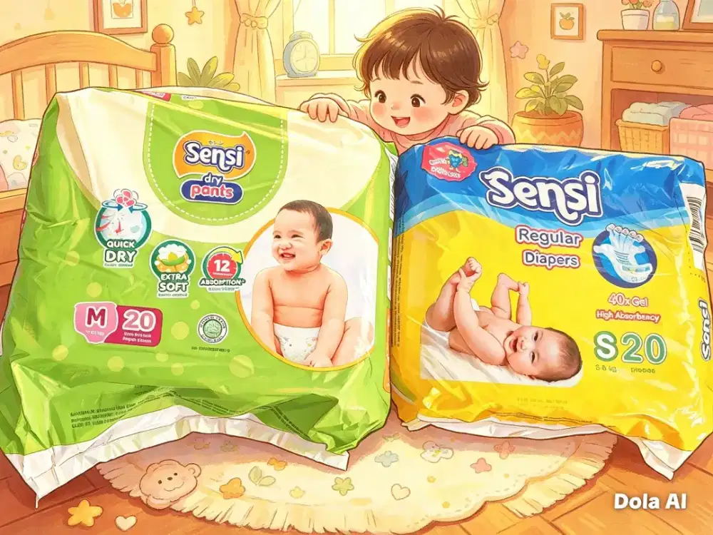 Sensi Dry Pants Bayi Anti Bocor