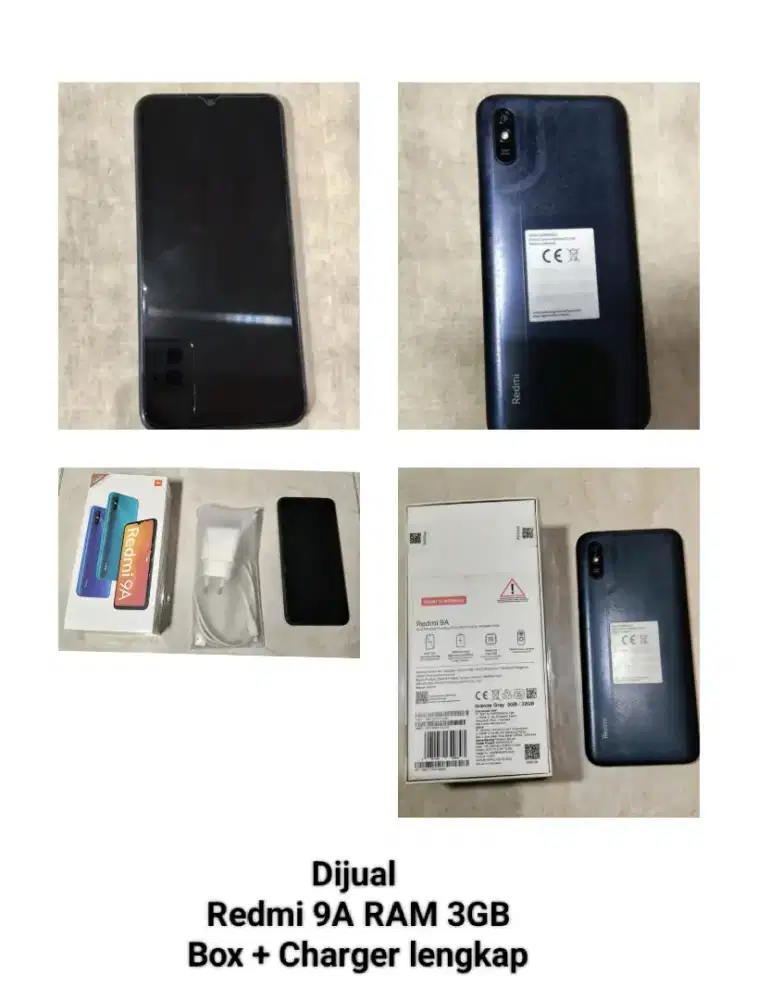 Dijual Cepat Redmi 9A RAM 3GB/32GB