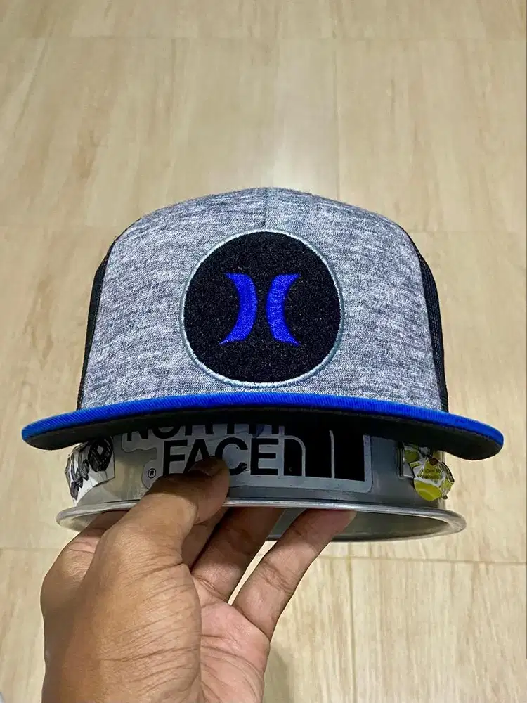 Topi Surf Surfing Jaring Trucker Snapback Hat Caps Hurley X Yupoong