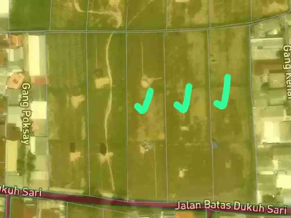 Tanah Luas Lebar Depan 70 Meter di Sesetan Denpasar