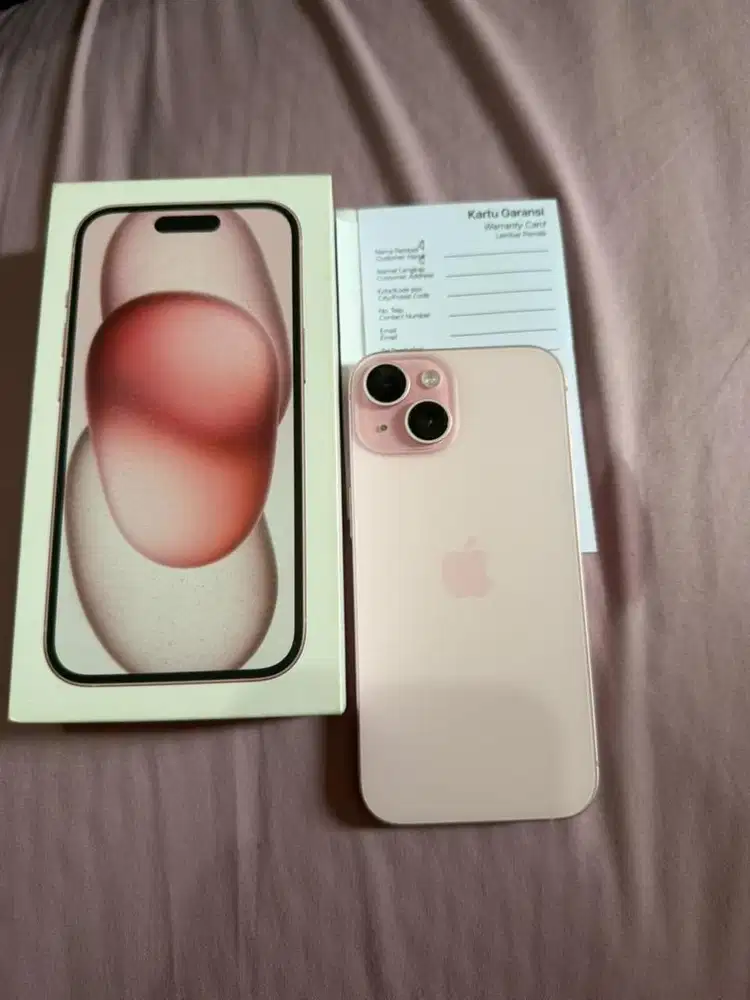 Ip 15 128gb pinkk ex digiplus