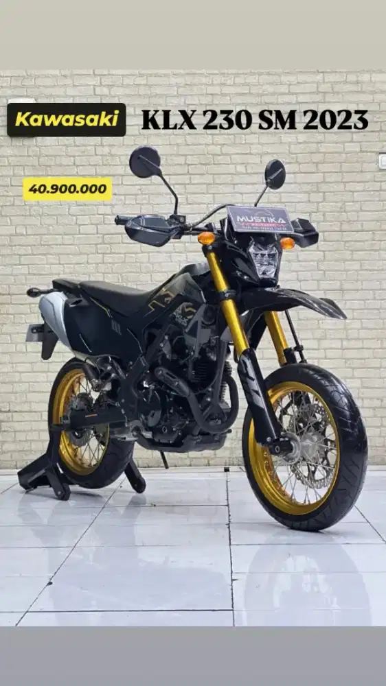 Perfect Condition!!Kawasaki KLX 230 SM Se 2022 Plat L Mulus-Mustika
