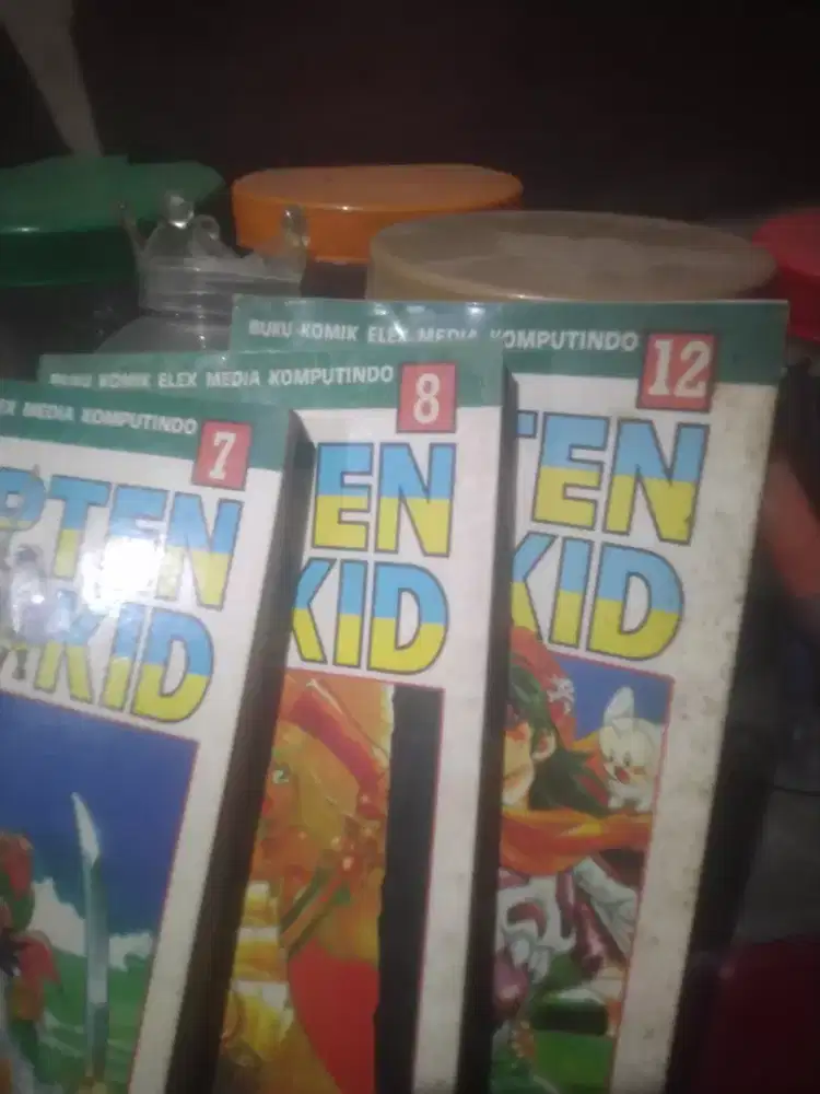 Komik kapten kid 1,3,7,8,12