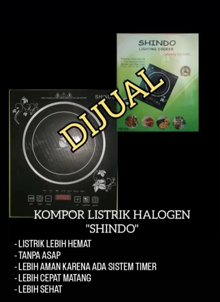 SHINDO Lighting Cooker (Kompor Listrik Halogen)