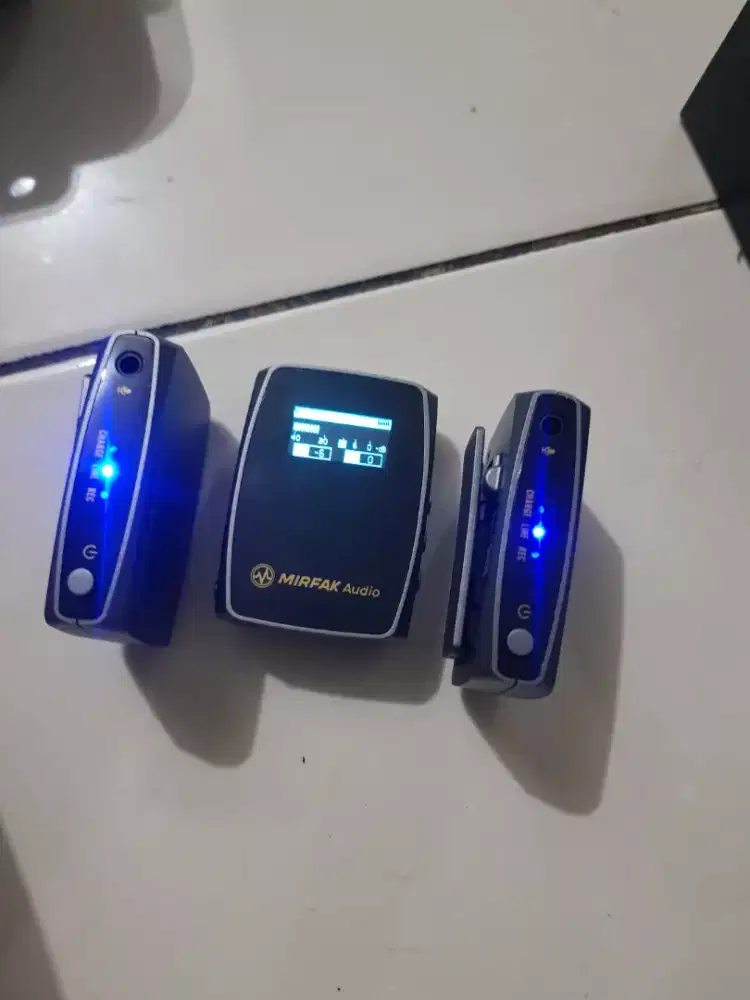 Mic wireless lavalier Mirfax audio wm10 pro