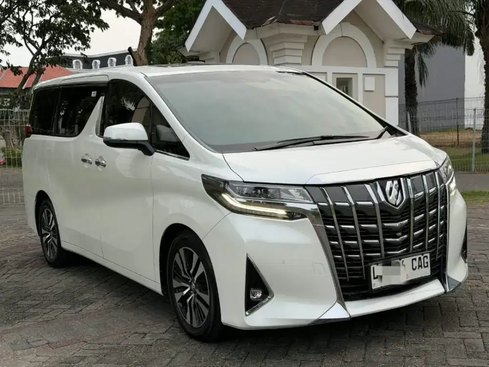 Toyota Alphard G ATPM 2018 Matic Putih,Low KM