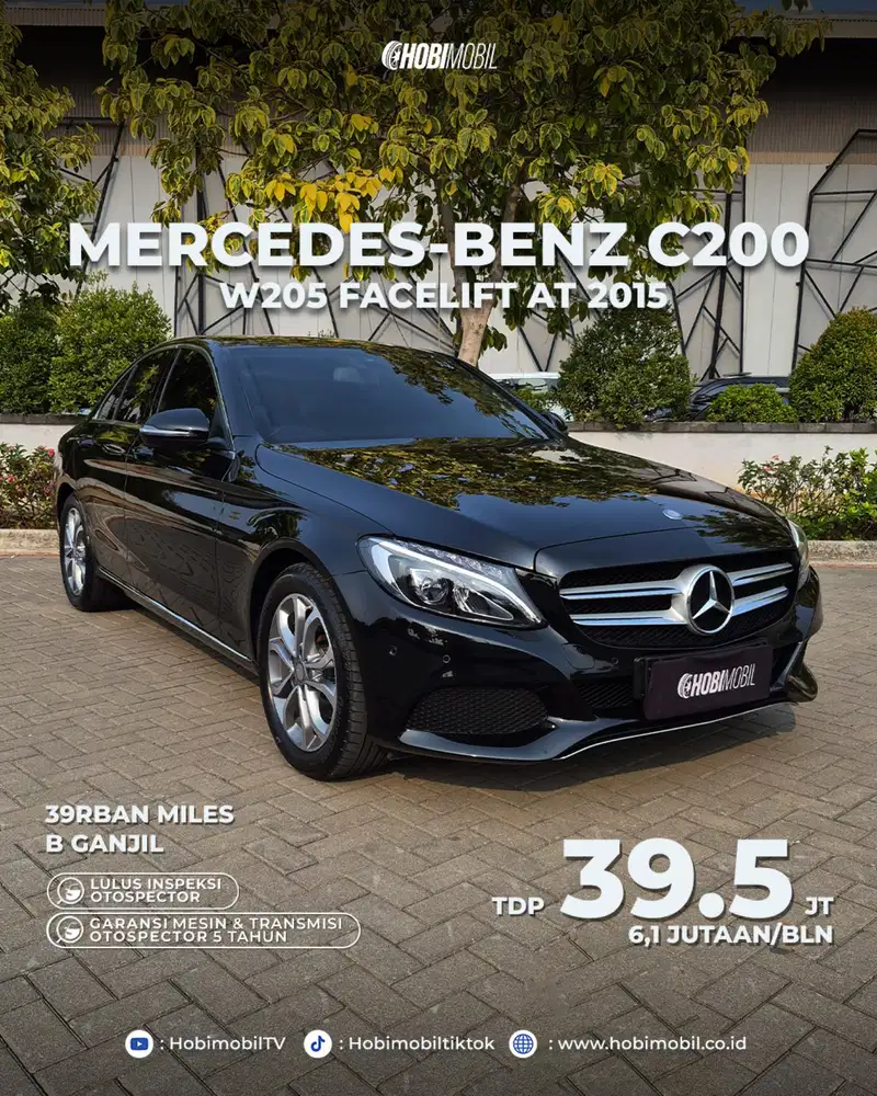 Mercedes Benz C200 Facelift AT Thn 2015