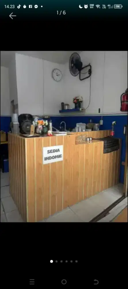 Meja kasir Masi bagus