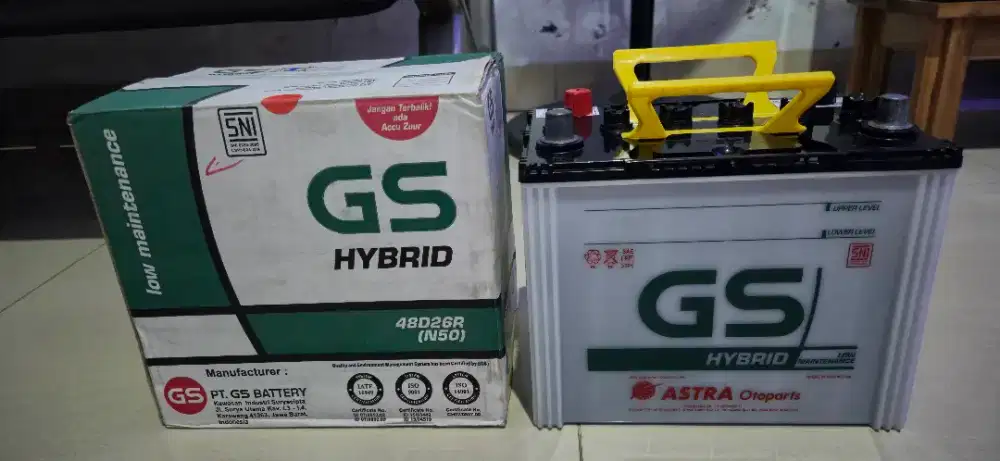 Baterai / Aki GS Hybrid N50