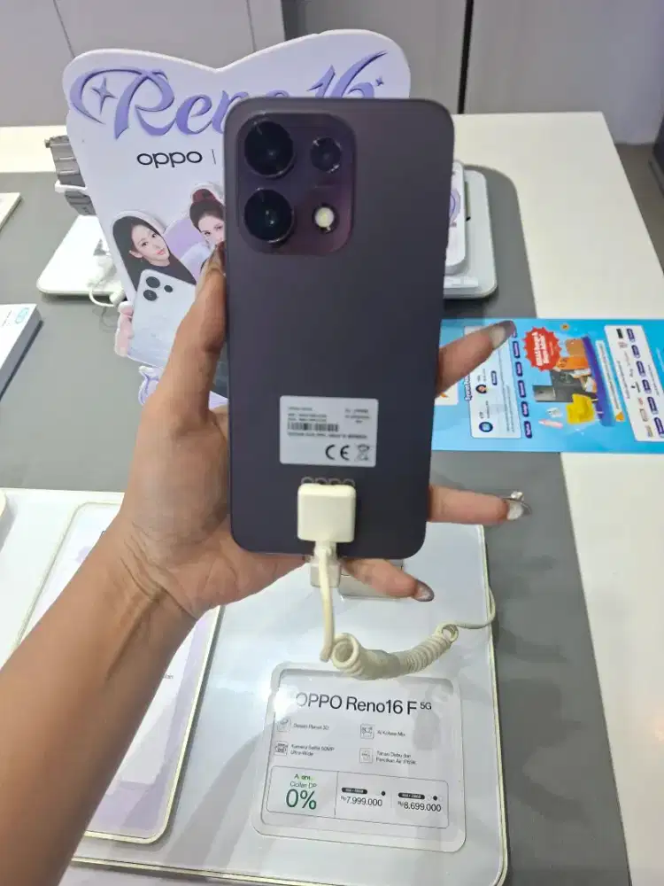 Oppo reno 16f kredit syarat KTP