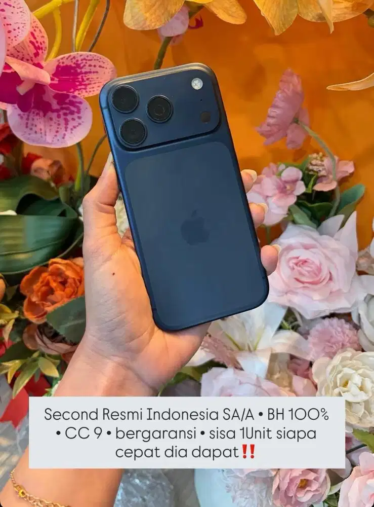 Ip 17 pro 256 blue ex resmi