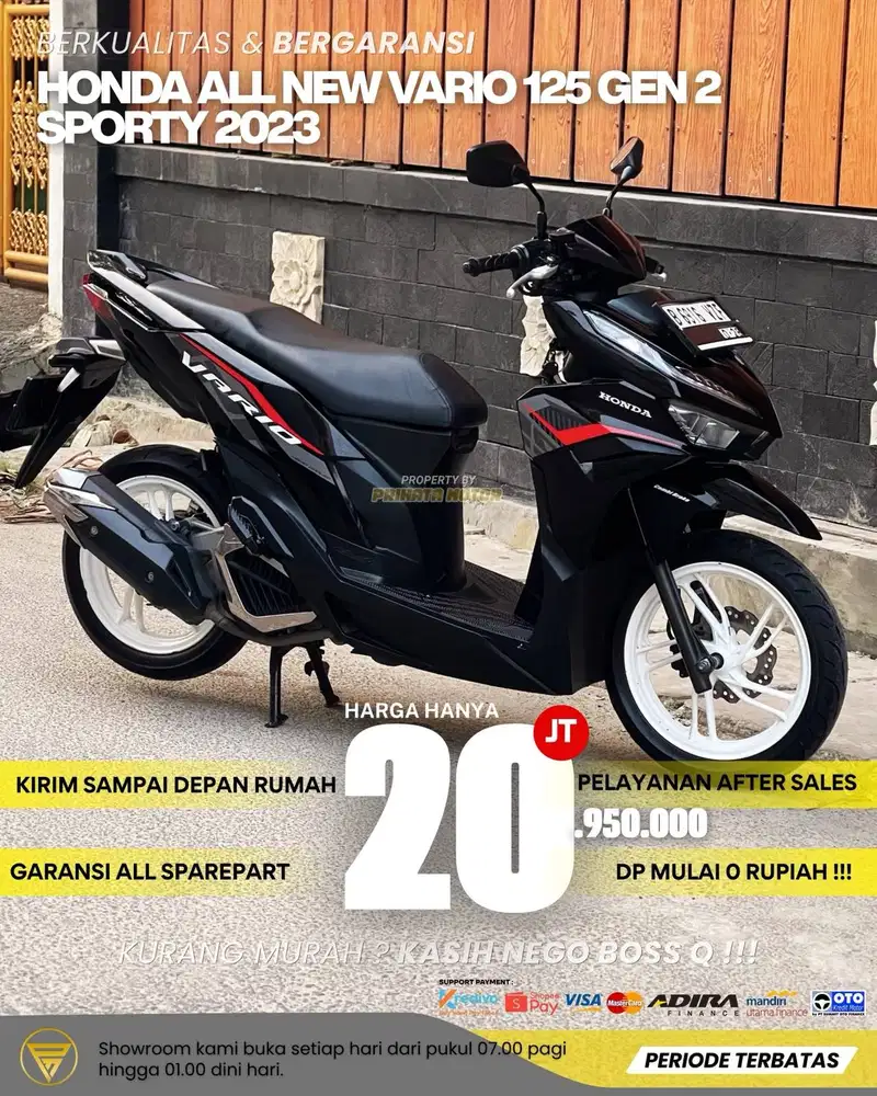 HONDA ALL NEW VARIO 125 GEN 2 SPORTY 2023