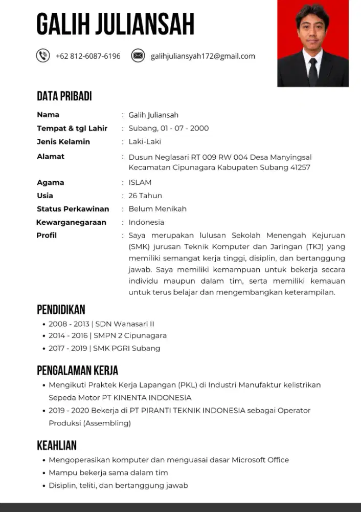Mencari Lowongan Pekerjaan