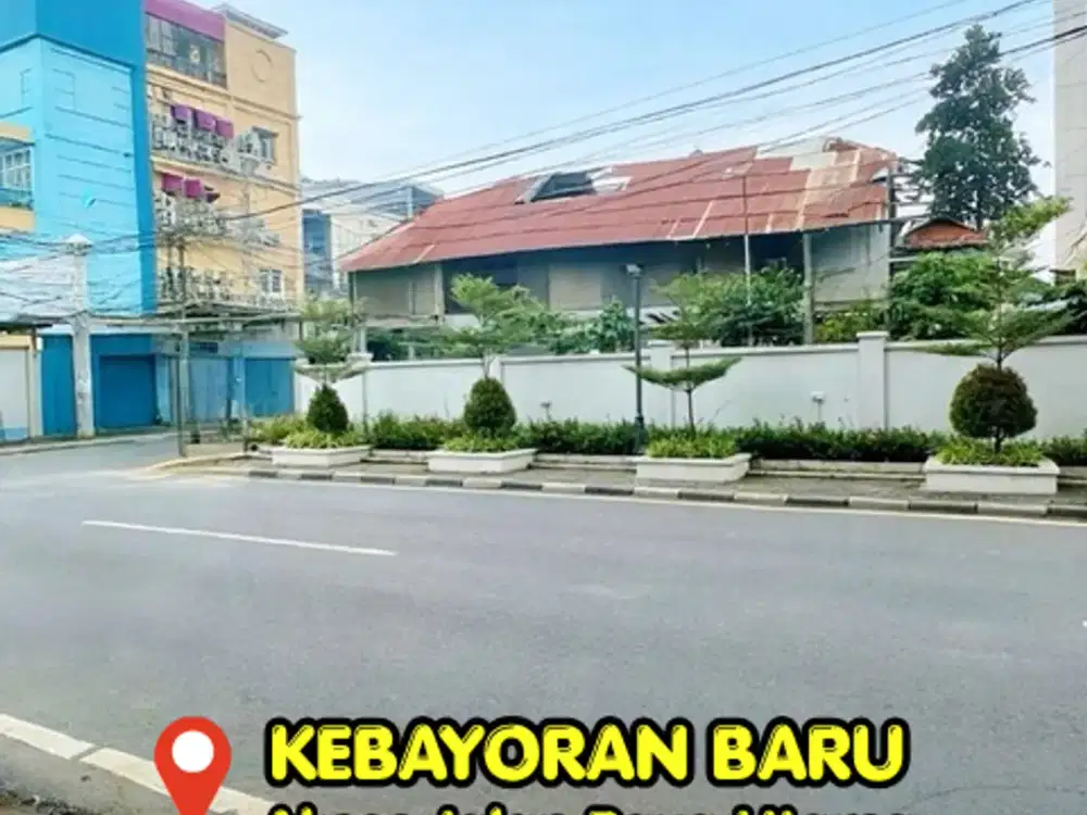 Dijual Cepat Rumah Hitung Tanah di Gandaria Kebayoran Baru Lokasi Strategis Jalan Raya Utama