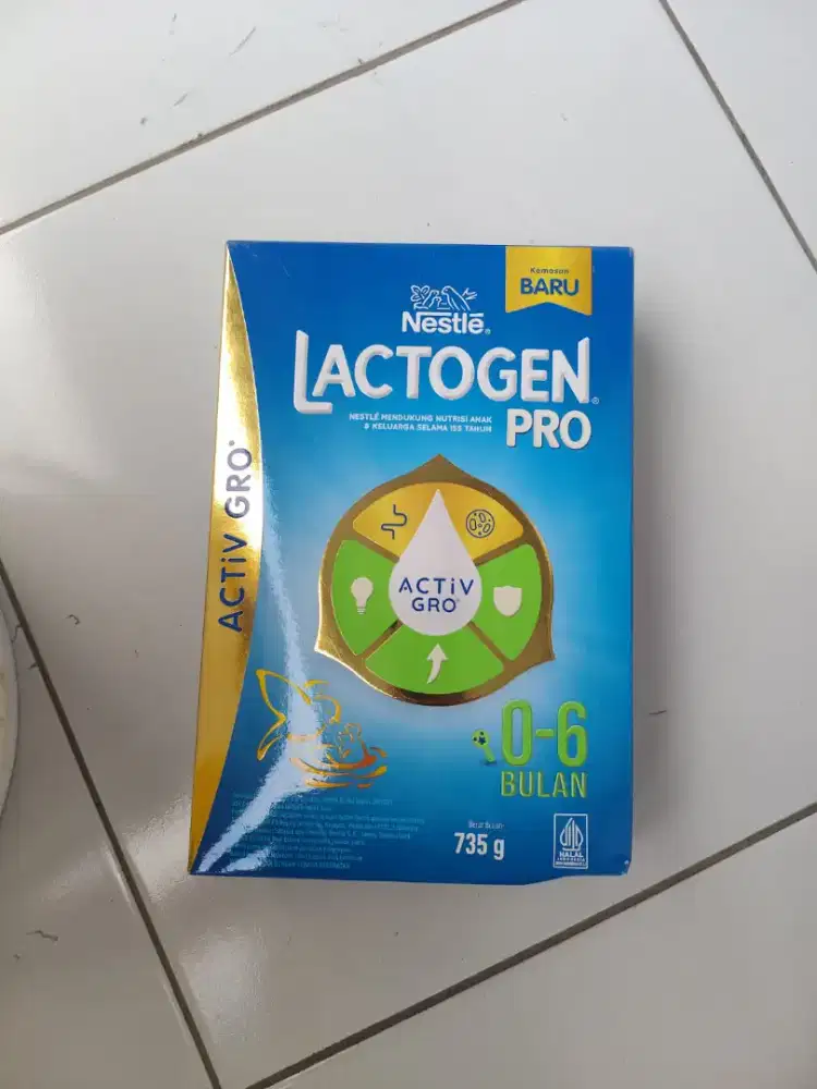 Susu bayi lactogen 0-6 bulan