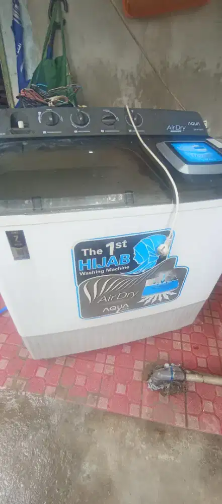 Mesin cuci 2 tabung ukuran 7Kg