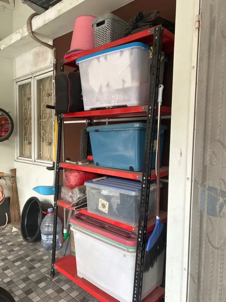Rak besi laundry