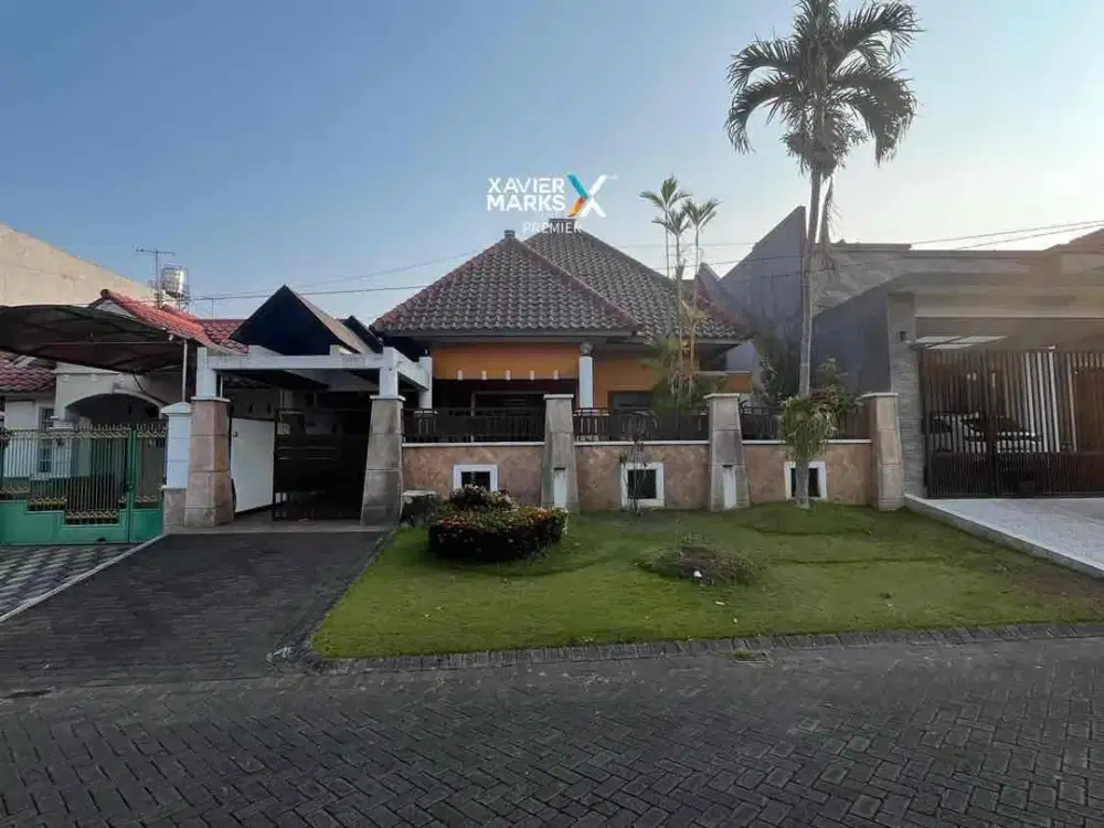 Rumah plus Inner Garden dan Full furnished di Araya Boulevard Malang
