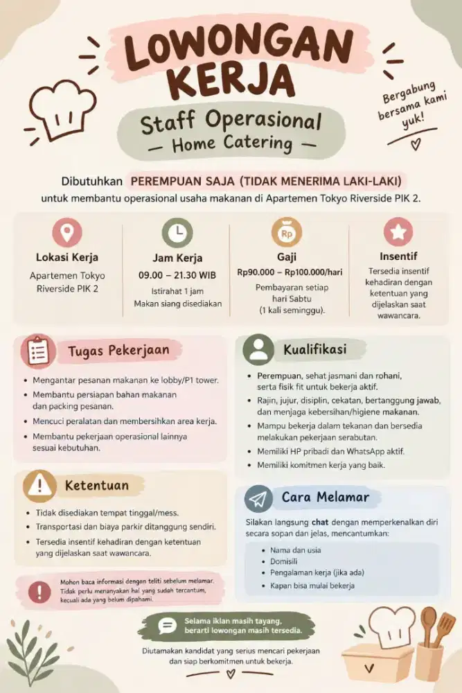 Lowongan kerja perempuan
