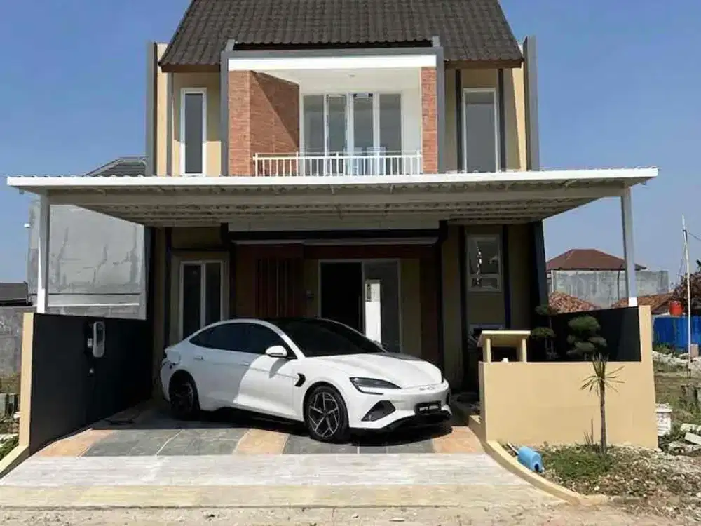 tiga juta All in rumah baru lebar 8 dekat bandara Soekarno-Hatta Sepatan