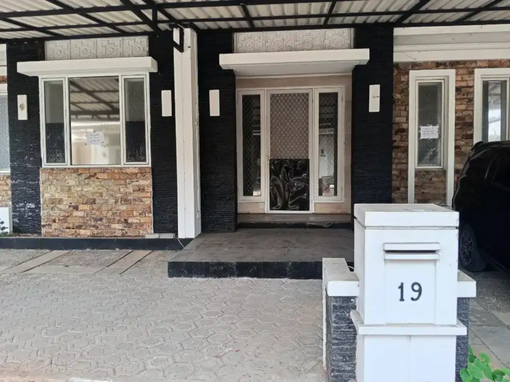 Disewakan cluster Cempaka Suvarna Sutera