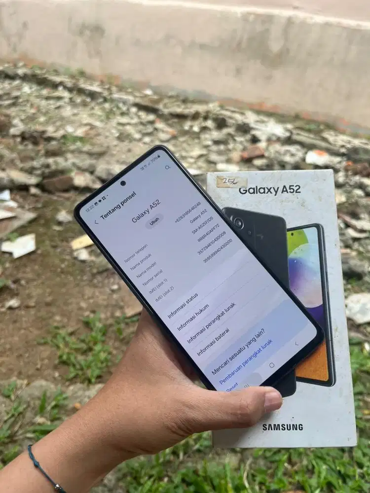 Jual samsung a52 ram8/256