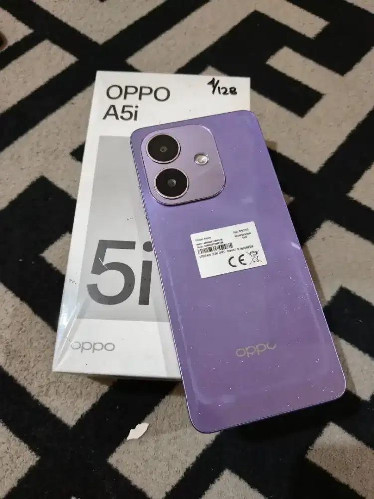 Oppo A5i 4/128 Ungu Lengkap Original