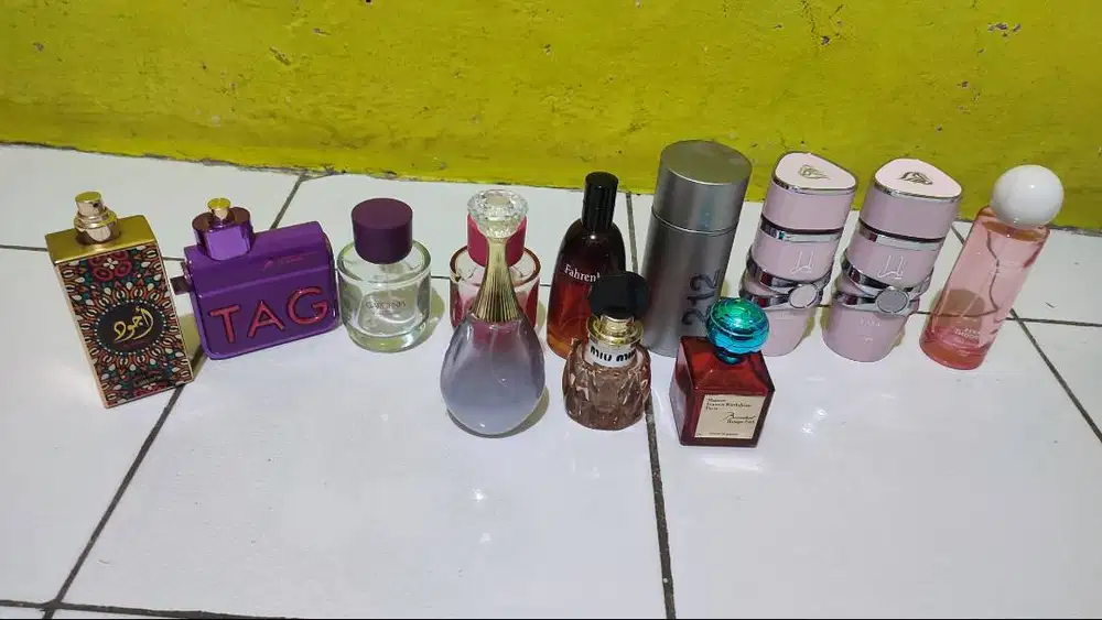 Botol parfum kosong