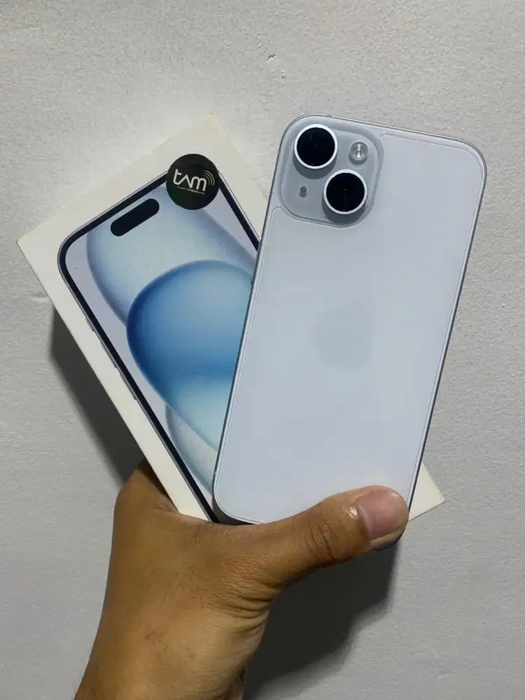 iphone 15 128gb blue resmi ibox